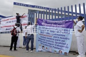 HOSPITAL GENERAL DE CHOLULA . MANIFESTACIÓN