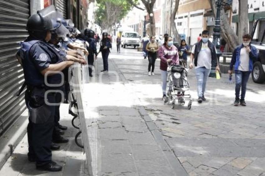 CENTRO HISTÓRICO . POLICÍA