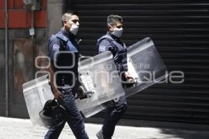 CENTRO HISTÓRICO . POLICÍA