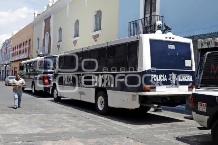 CENTRO HISTÓRICO . POLICÍA