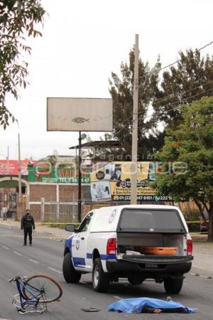 CICLISTA MUERTO