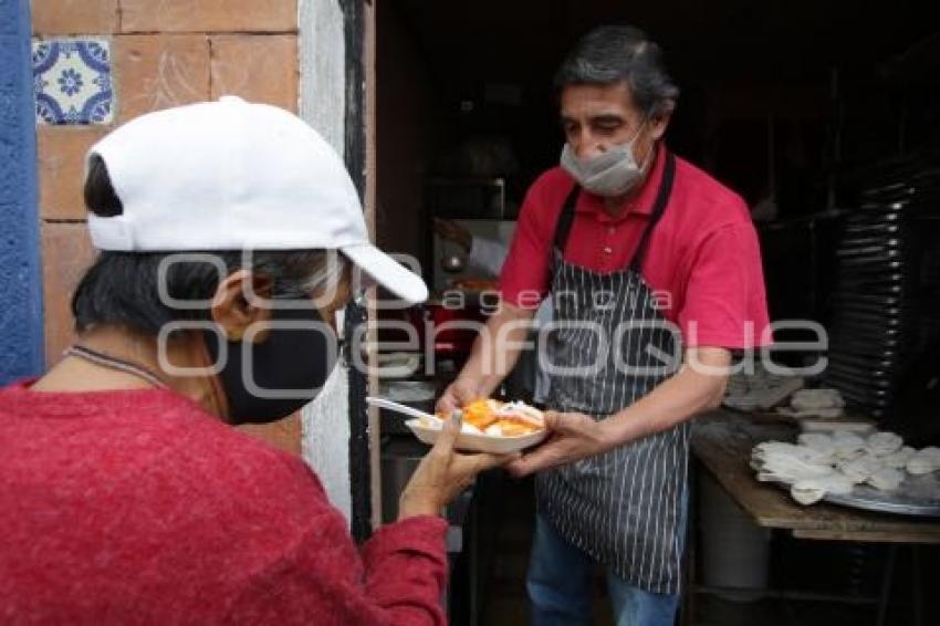 CONTINGENCIA . COMIDA GRATIS