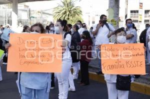 ISSSTE . MANIFESTACIÓN PERSONAL MÉDICO