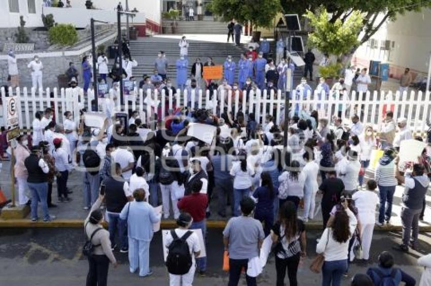 ISSSTE . MANIFESTACIÓN PERSONAL MÉDICO