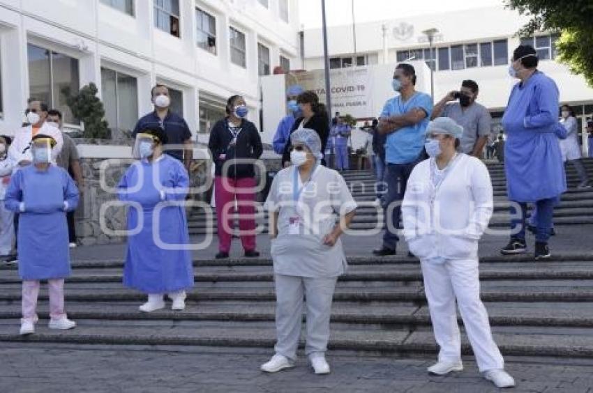 ISSSTE . MANIFESTACIÓN PERSONAL MÉDICO