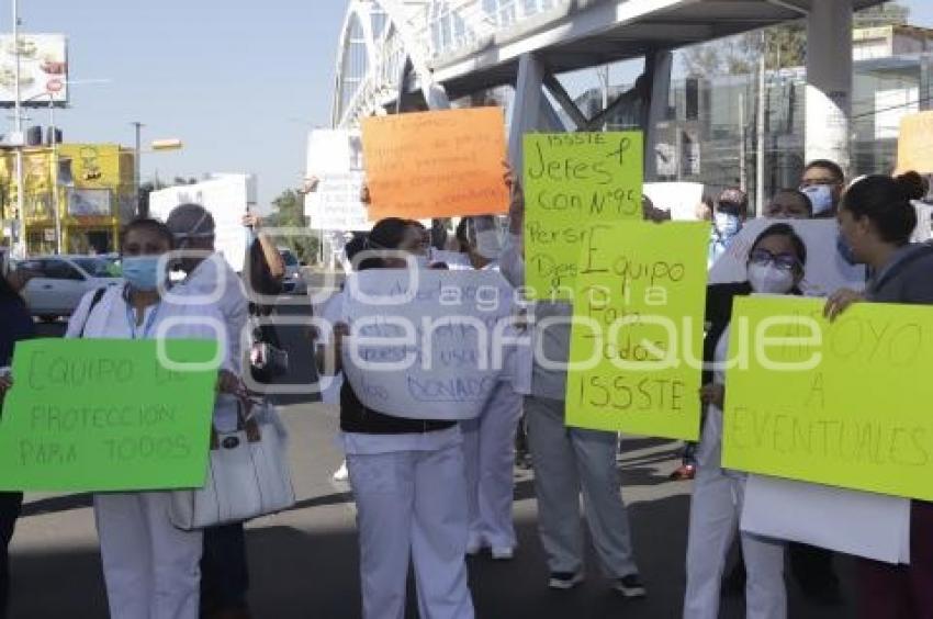 ISSSTE . MANIFESTACIÓN PERSONAL MÉDICO