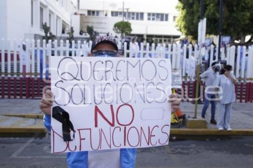 ISSSTE . MANIFESTACIÓN PERSONAL MÉDICO