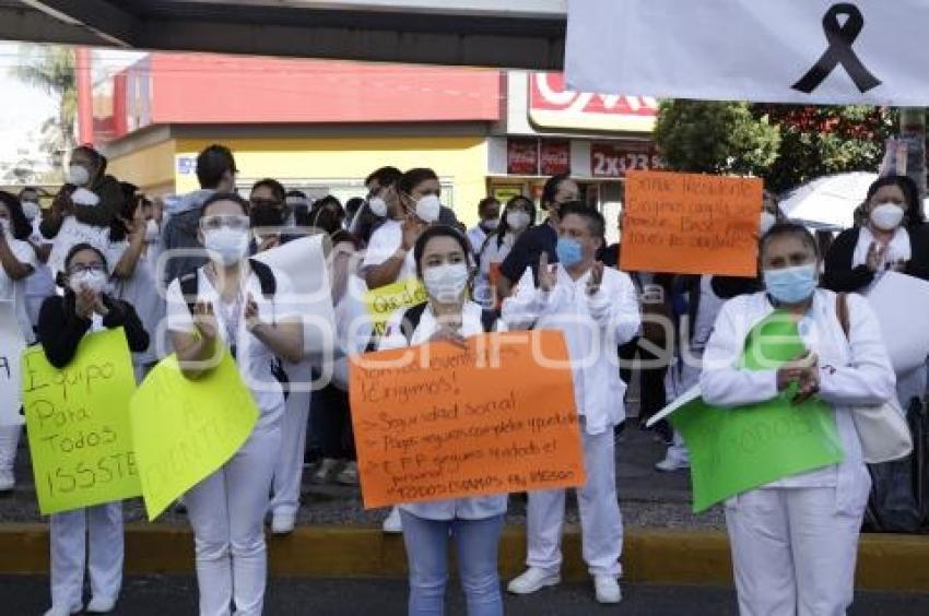 ISSSTE . MANIFESTACIÓN PERSONAL MÉDICO