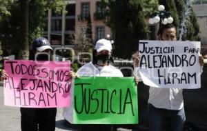 MANIFESTACIÓN ASESINATO ALEJANDRO HIRAM