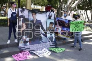 MANIFESTACIÓN ASESINATO ALEJANDRO HIRAM