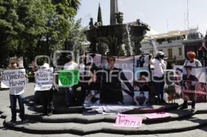 MANIFESTACIÓN ASESINATO ALEJANDRO HIRAM