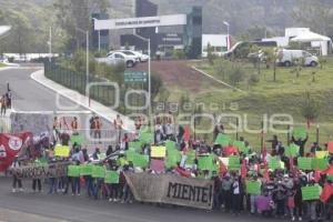 VISITA PRESIDENCIAL . MANIFESTACIÓN