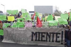 VISITA PRESIDENCIAL . MANIFESTACIÓN