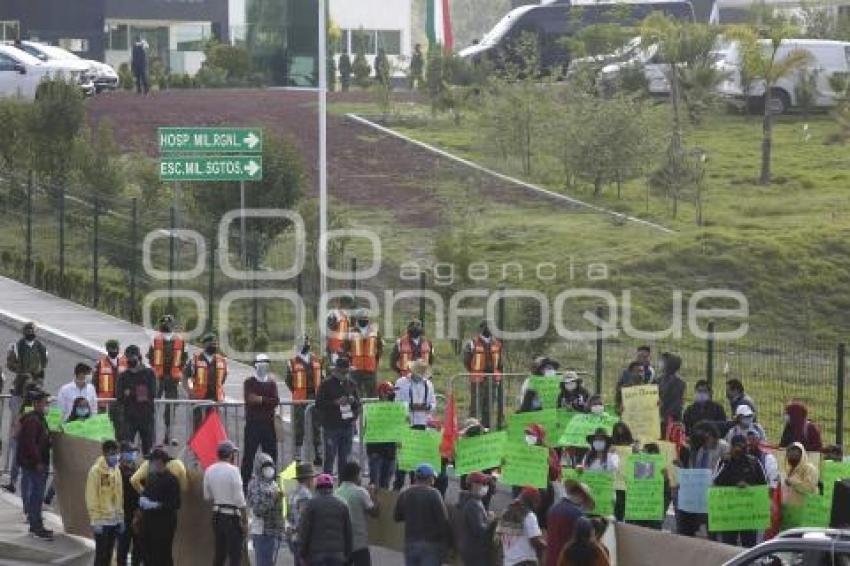 VISITA PRESIDENCIAL . MANIFESTACIÓN