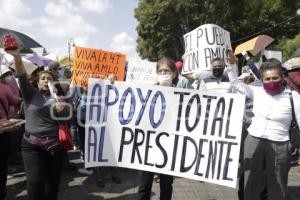 VISITA PRESIDENCIAL . MANIFESTACIÓN