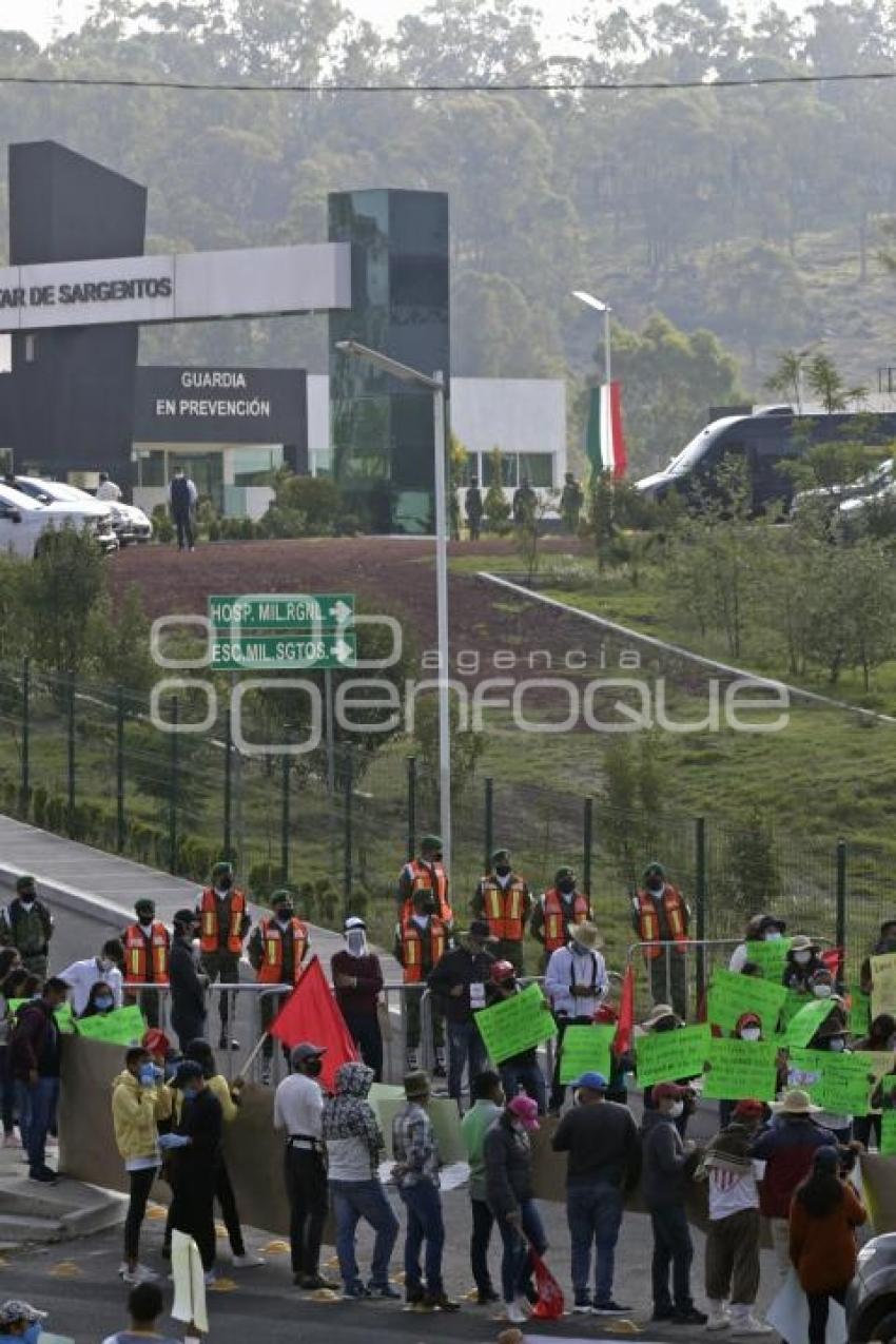 VISITA PRESIDENCIAL . MANIFESTACIÓN