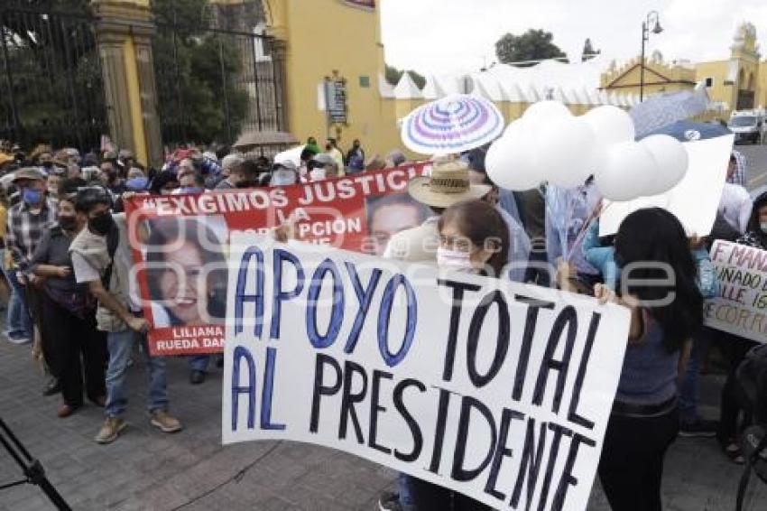 VISITA PRESIDENCIAL . MANIFESTACIÓN