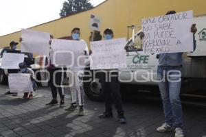 VISITA PRESIDENCIAL . MANIFESTACIÓN