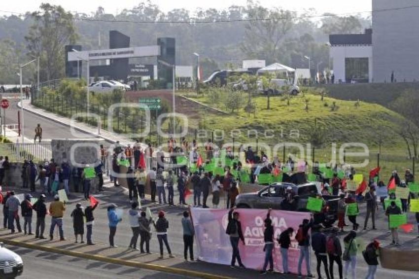 VISITA PRESIDENCIAL . MANIFESTACIÓN