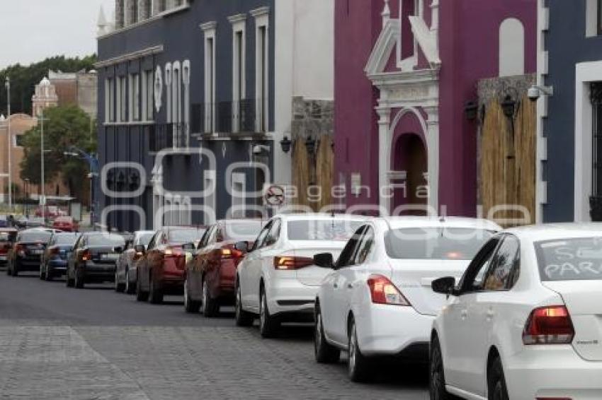 MANIFESTACIÓN CHOFERES PLATAFORMAS