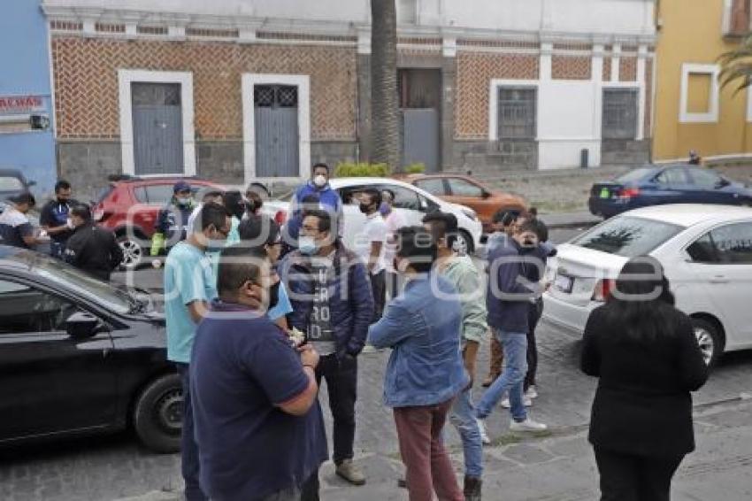 MANIFESTACIÓN CHOFERES PLATAFORMAS