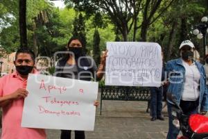 MANIFESTACIÓN FOTÓGRAFOS SOCIALES