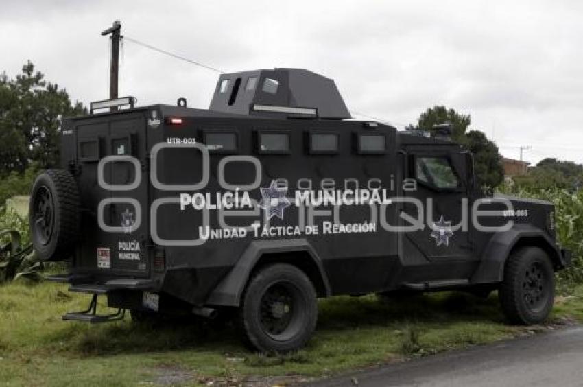 CANOA . POLICÍA MUNICIPAL