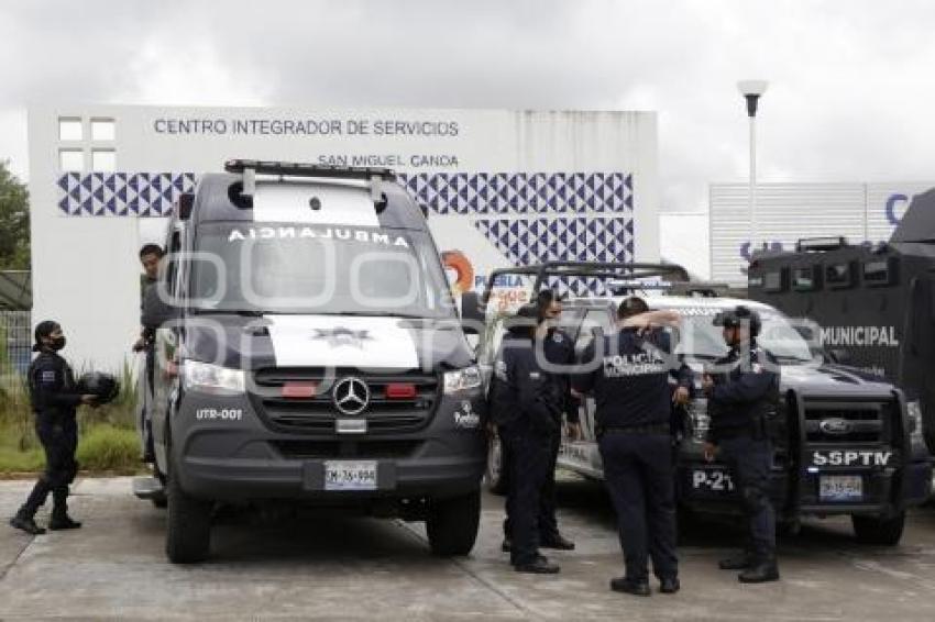 CANOA . POLICÍA MUNICIPAL