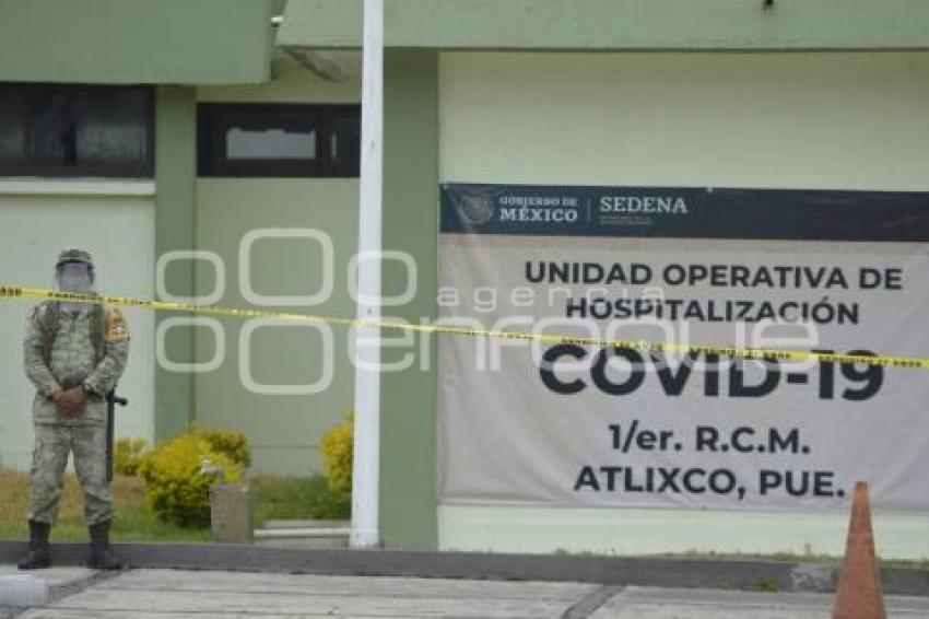 ATLIXCO . UNIDAD MILITAR COVID