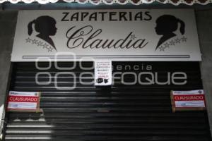 CLAUSURA ZAPATERÍA