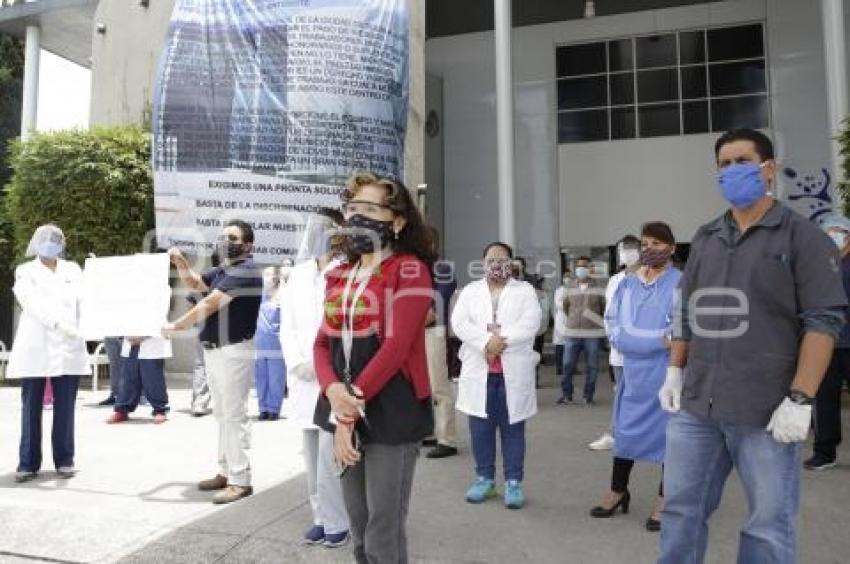 ISSSTE . MANIFESTACIÓN PERSONAL MÉDICO