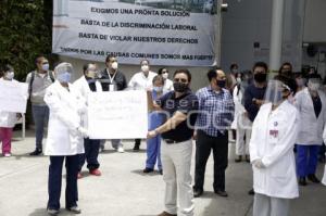 ISSSTE . MANIFESTACIÓN PERSONAL MÉDICO