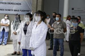 ISSSTE . MANIFESTACIÓN PERSONAL MÉDICO