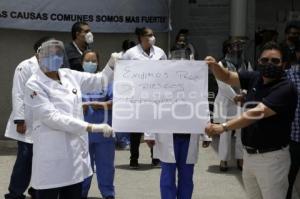 ISSSTE . MANIFESTACIÓN PERSONAL MÉDICO