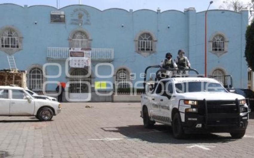 SAN FELIPE TEOTLALCINGO . GUARDIA NACIONAL