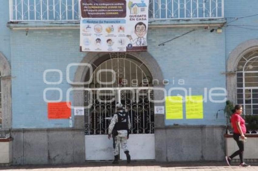 SAN FELIPE TEOTLALCINGO . GUARDIA NACIONAL