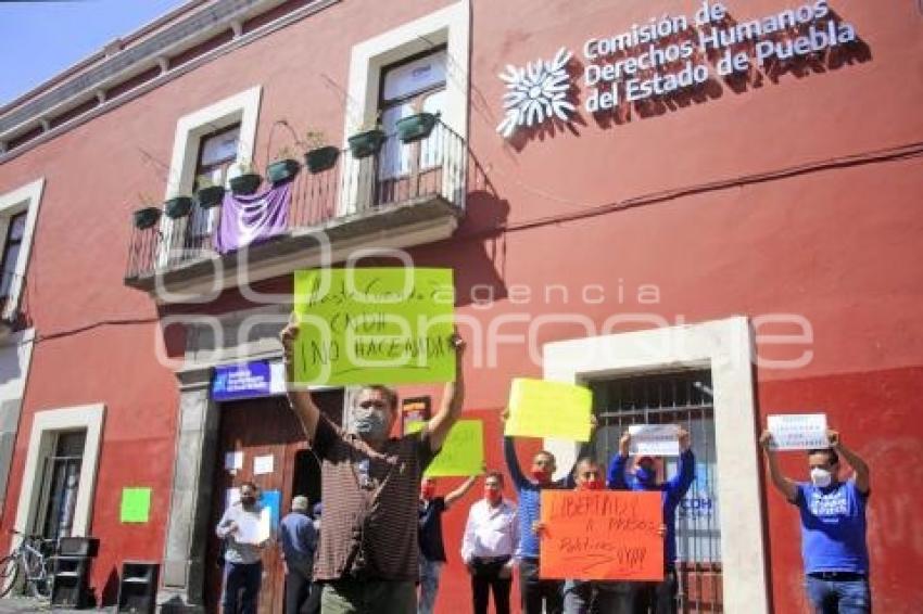 PROTESTA SIMBÓLICA CDH