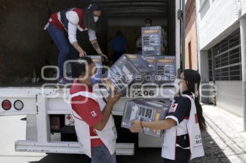 CRUZ ROJA . MATERIAL CONTINGENCIAS LLUVIAS