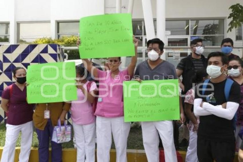 ISSSTEP . MANIFESTACIÓN PERSONAL MÉDICO