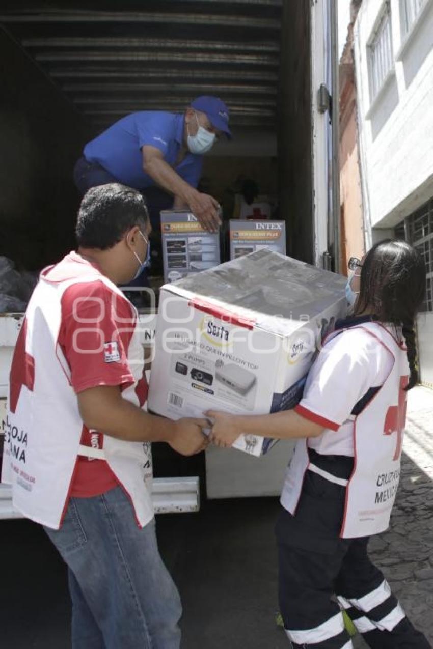 CRUZ ROJA . MATERIAL CONTINGENCIAS LLUVIAS