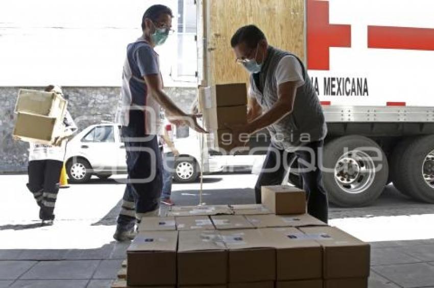 CRUZ ROJA . MATERIAL CONTINGENCIAS LLUVIAS