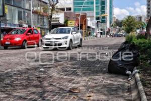 AVENIDA JUÁREZ . BASURA