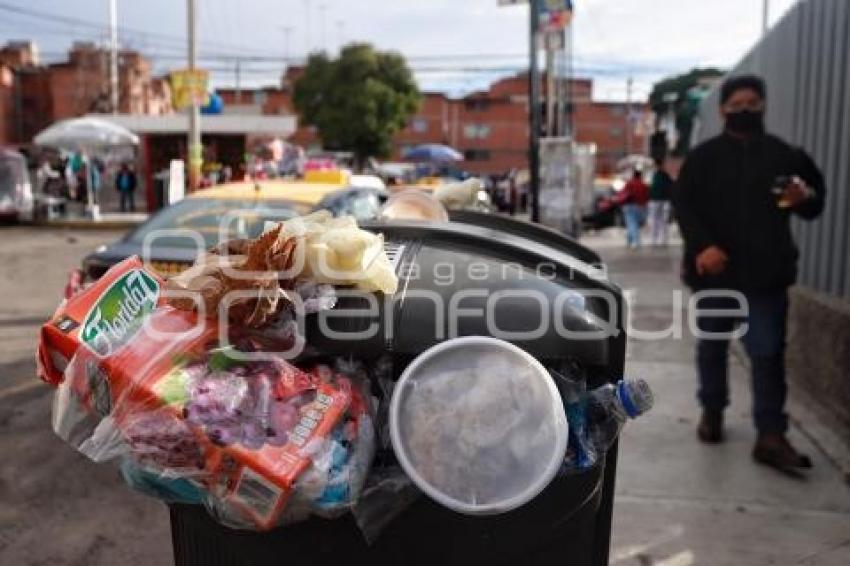 IMSS LA MARGARITA . BASURA