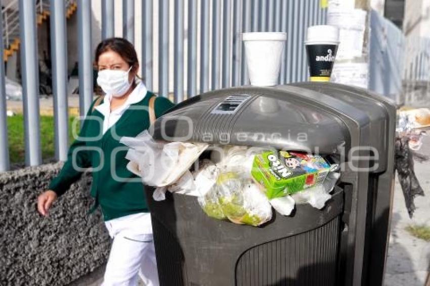 IMSS LA MARGARITA . BASURA