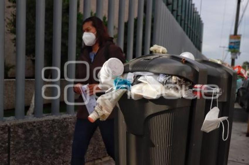 IMSS LA MARGARITA . BASURA