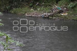 BASURA . RÍO ATOYAC