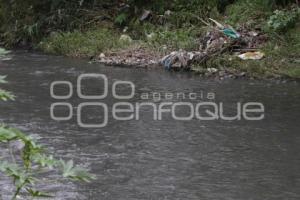 BASURA . RÍO ATOYAC