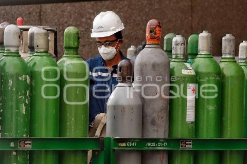 SALUD . TANQUES DE OXÍGENO