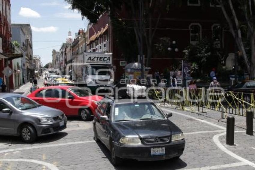 CAOS  VIAL . CENTRO HISTÓRICO