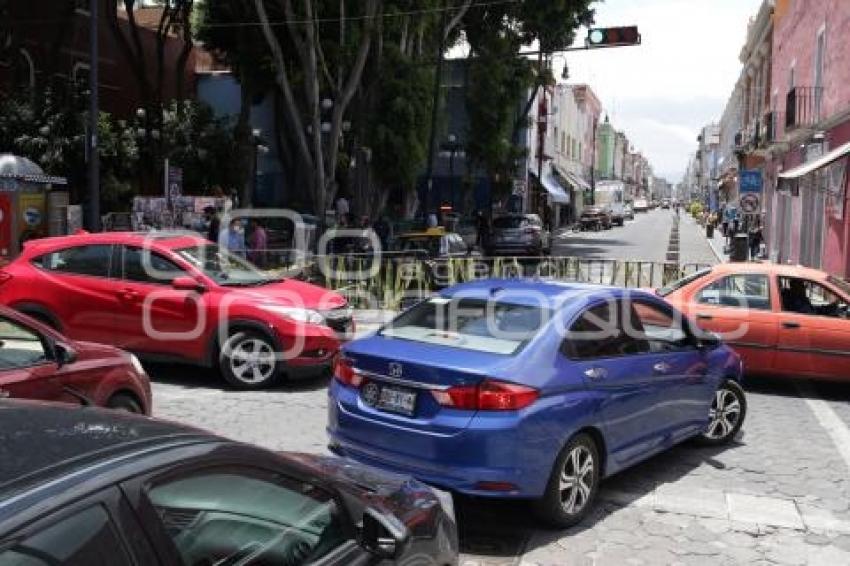 CAOS  VIAL . CENTRO HISTÓRICO